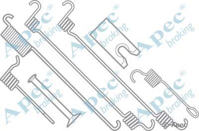 APEC BRAKING kit796 -  Комплектующие, тормозная колодка